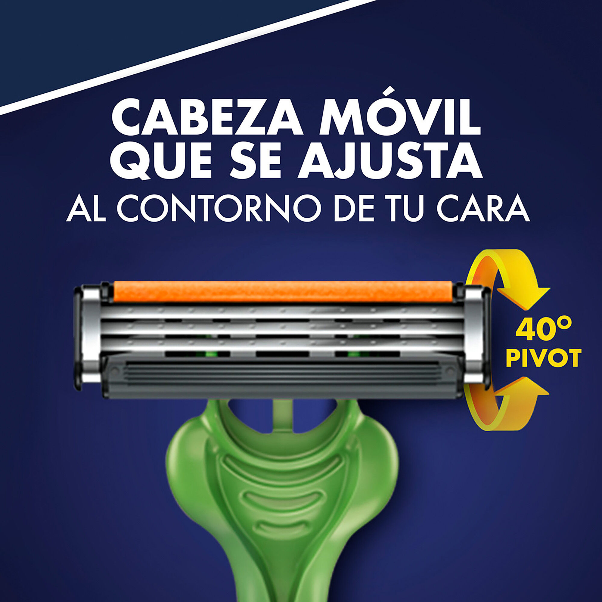 Rastrillo Desech Prestobarba 3 Body Gillette 4.0 Pza