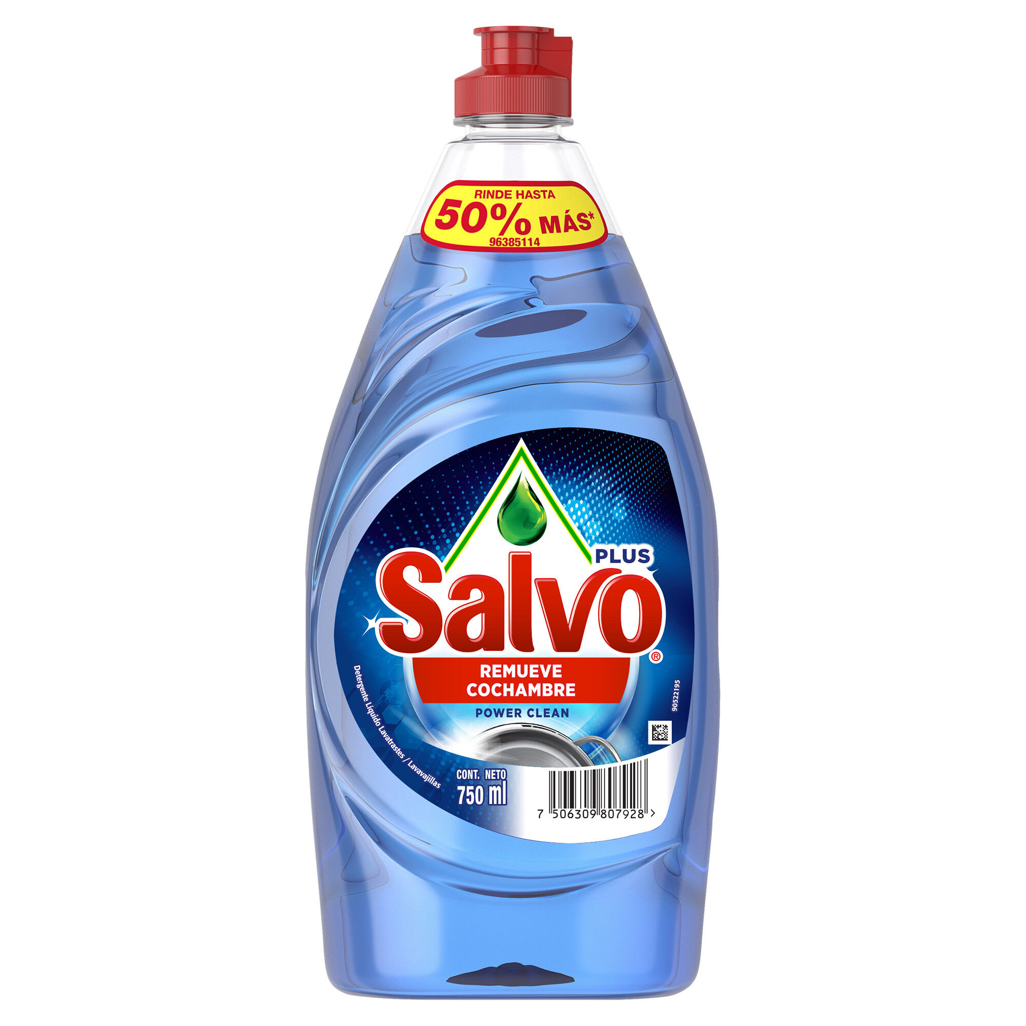 Jabon Liquido Power Clean Salvo 750.0 Ml