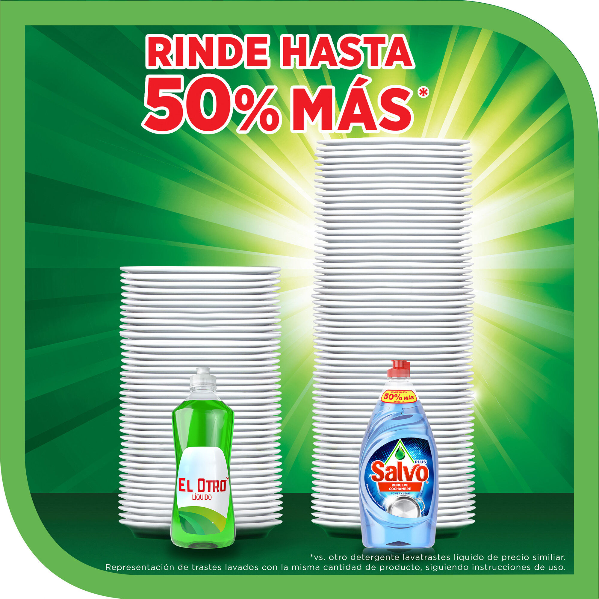 Jabon Liquido Power Clean Salvo 750.0 Ml