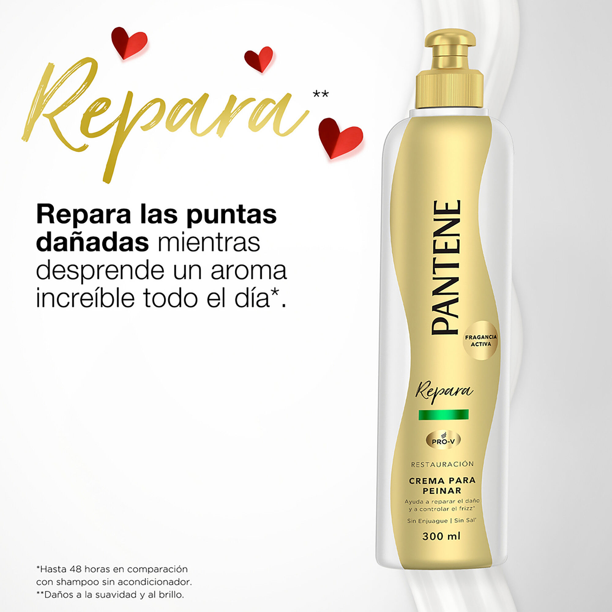 Crema Peinar Reparacion Pantene 160.0 Ml