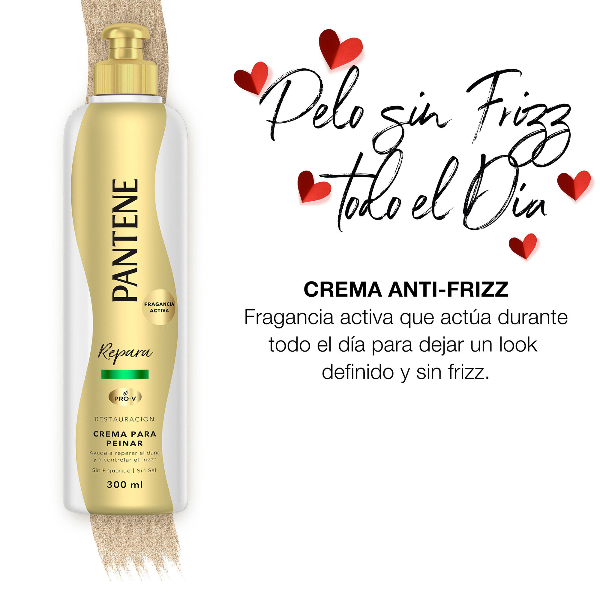Crema Peinar Reparacion Pantene 300.0 Ml