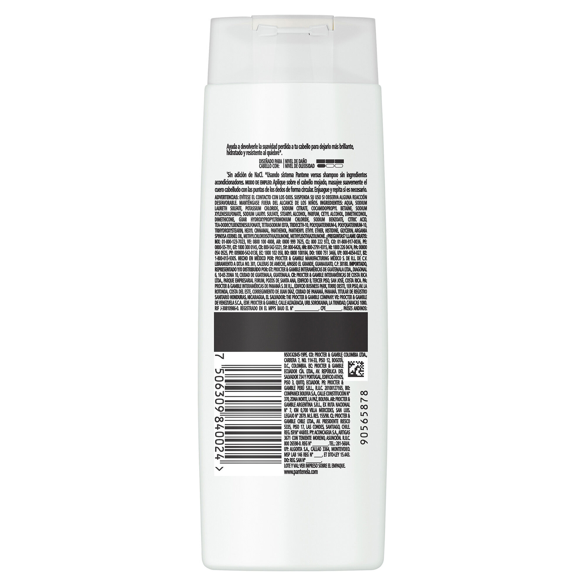 Shampoo Hidrocauterizac Pantene 400.0 Ml