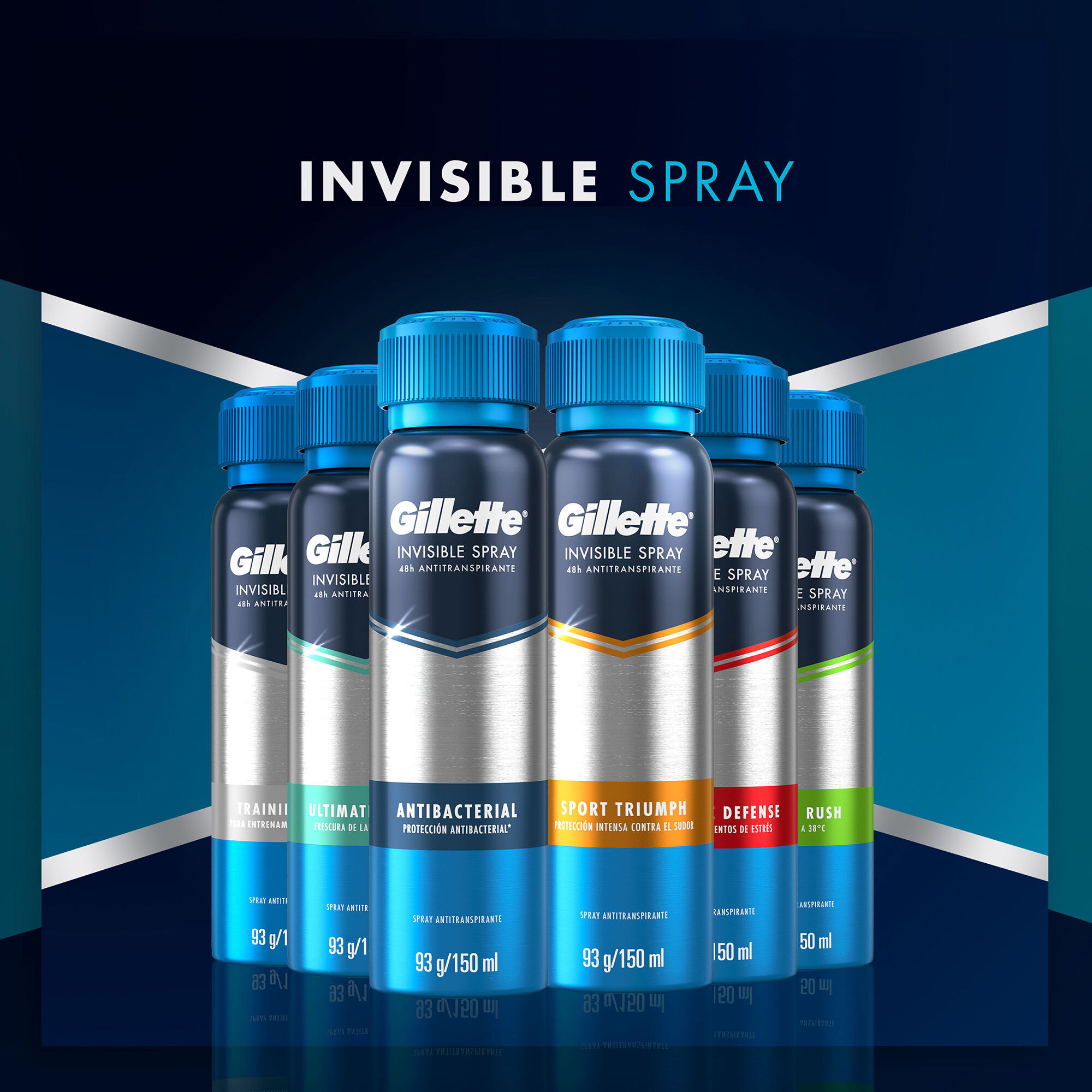 Deo Aerosol Cool Wave Gillette 93.0 Gr