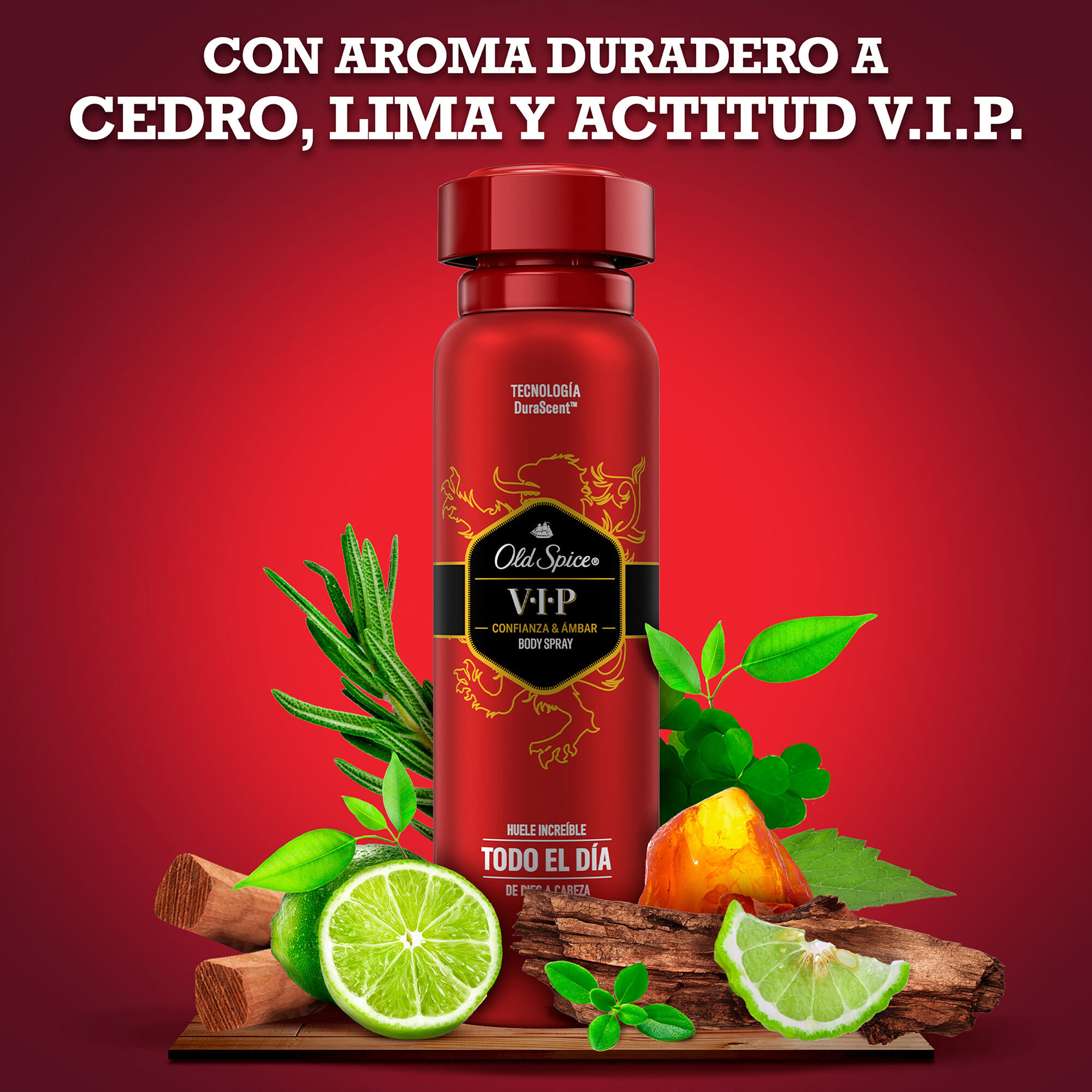 Deo Aerosol Vip Old Spice 96.0 Gr