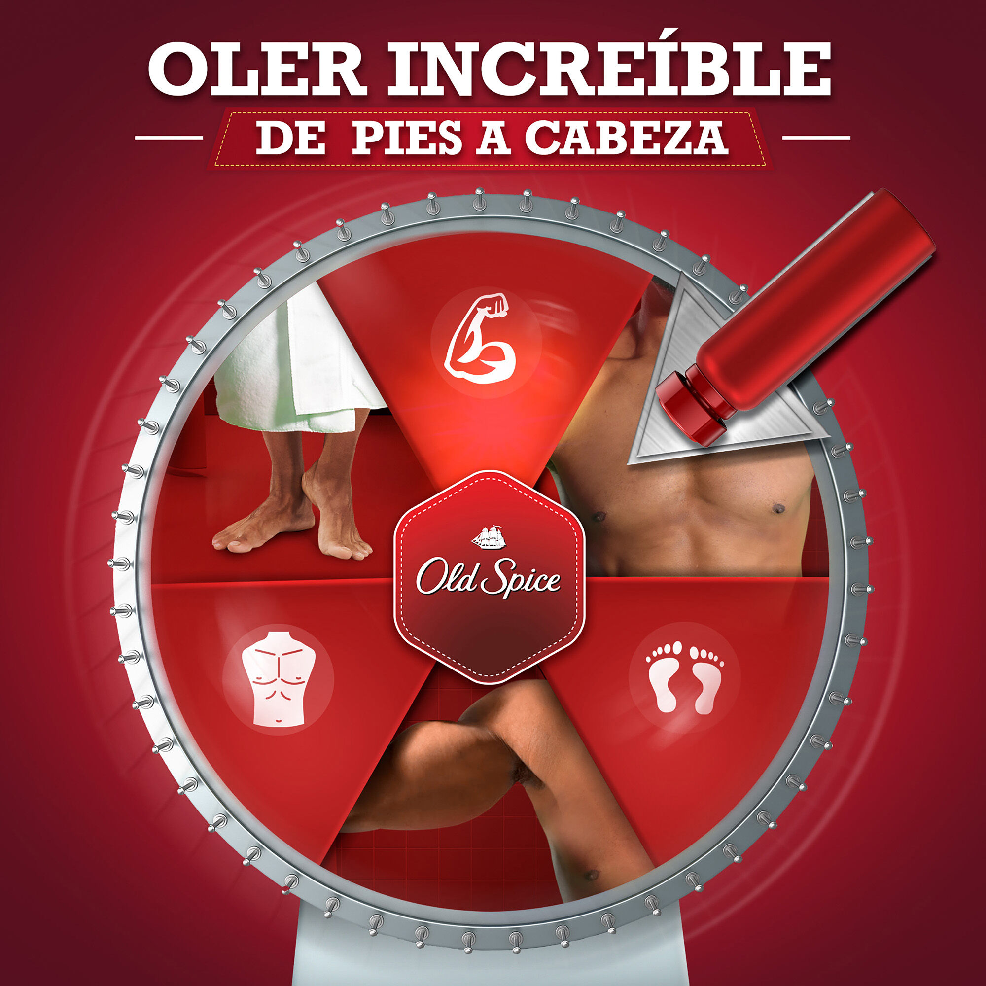 Deo Aerosol Vip Old Spice 96.0 Gr