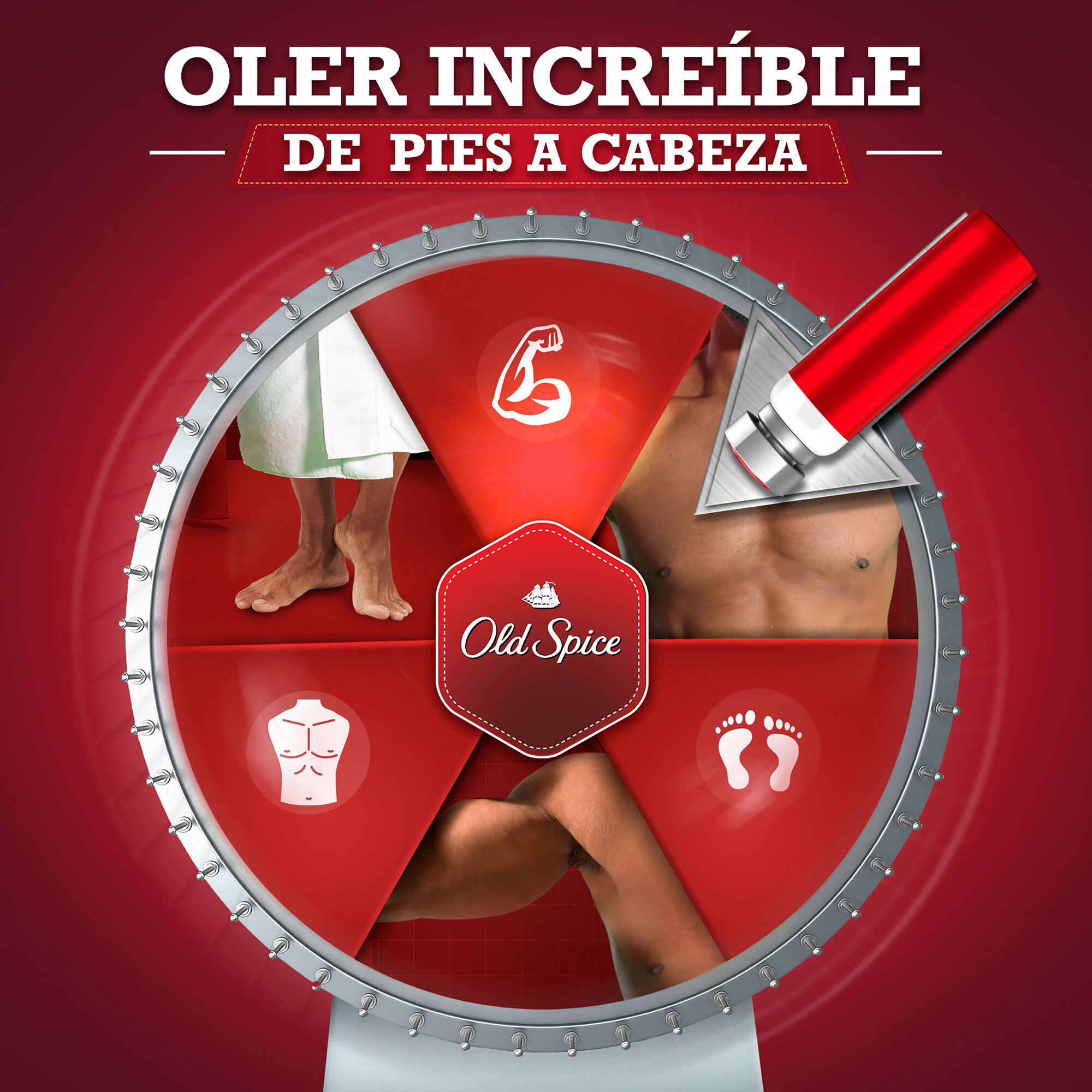 Deo Aerosol Wolfthorn Old Spice 96.0 Gr