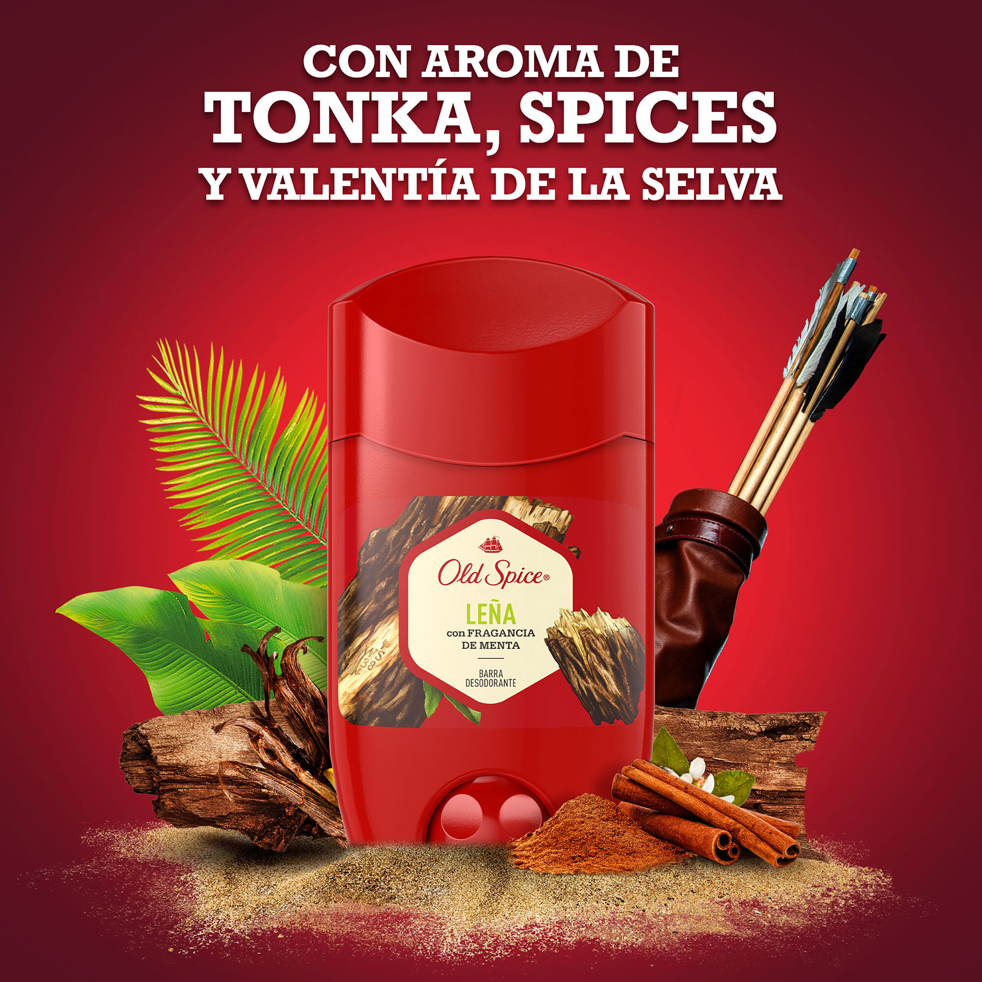 Deo Barra Leña Old Spice 50.0 Gr