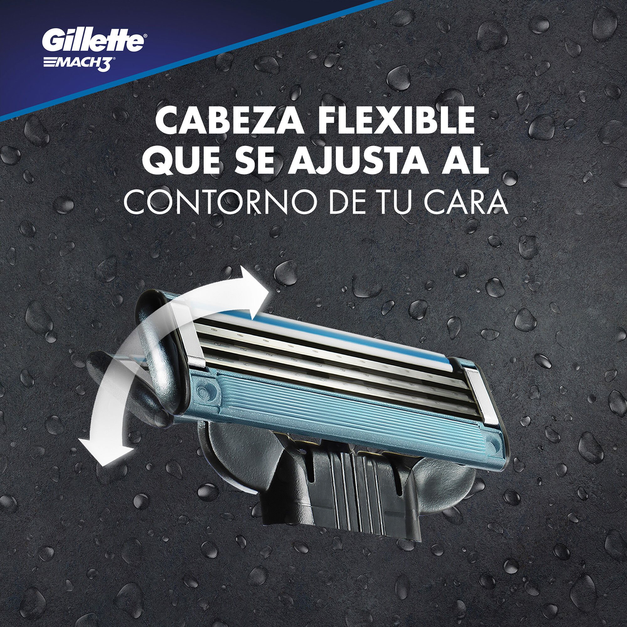 Maquina Mach3 Base Gillette 1.0 Pza