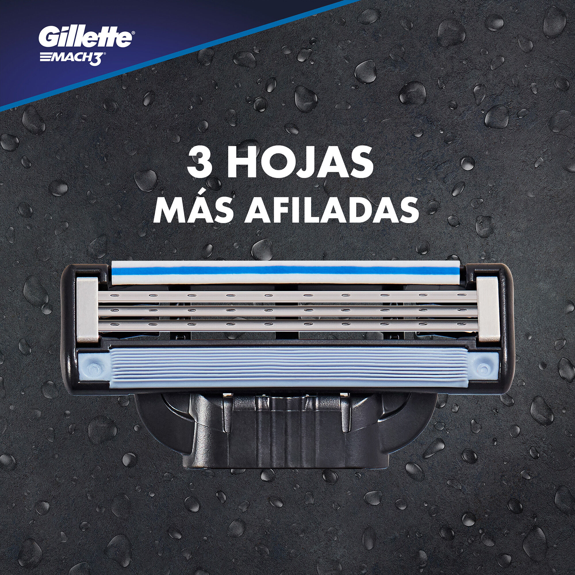 Maquina Mach3 Base Gillette 1.0 Pza