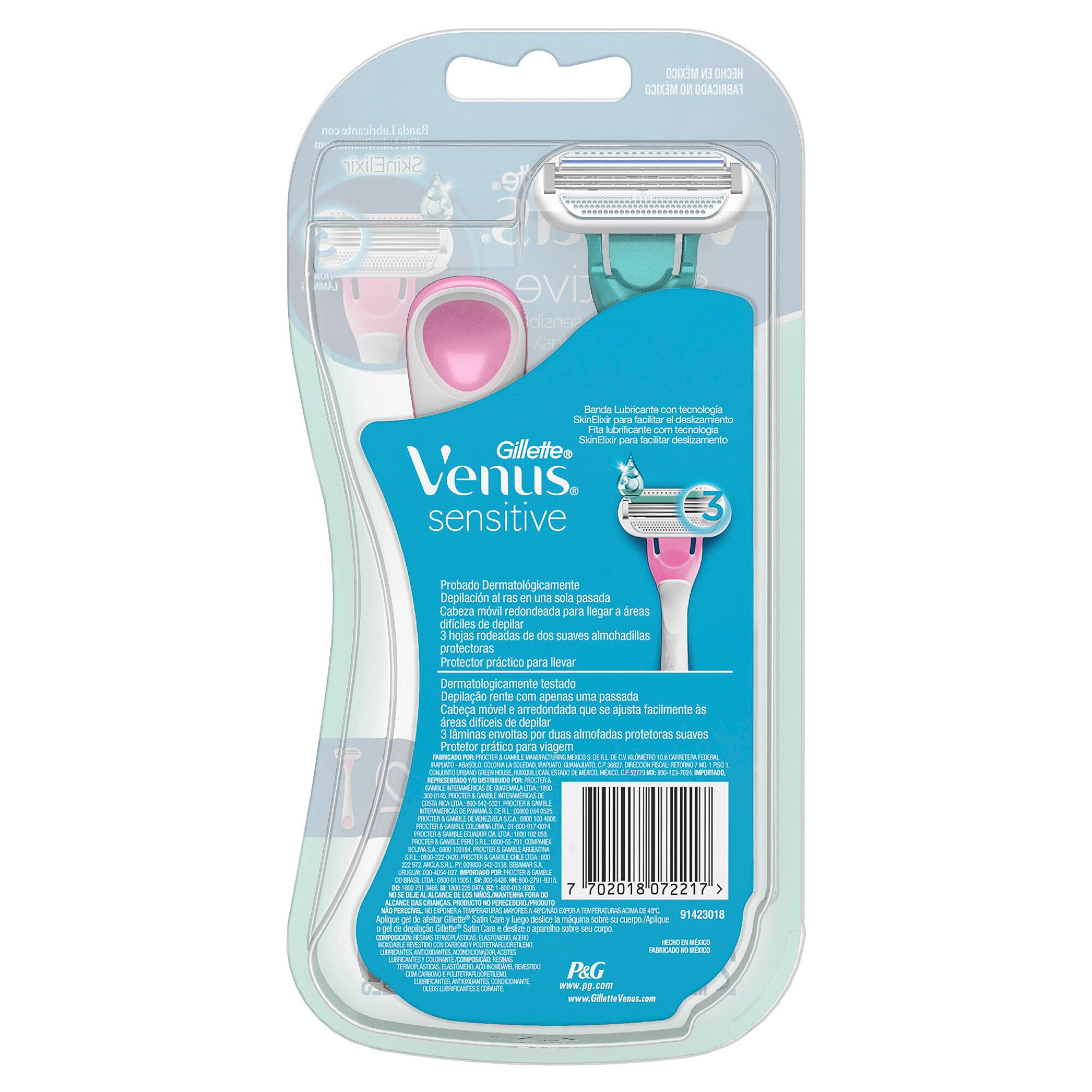 Maquina Desech Sensitiv Venus 2.0 Pza