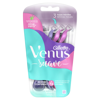 Rastrillo Desechable Simply Venus 4.0 Pza