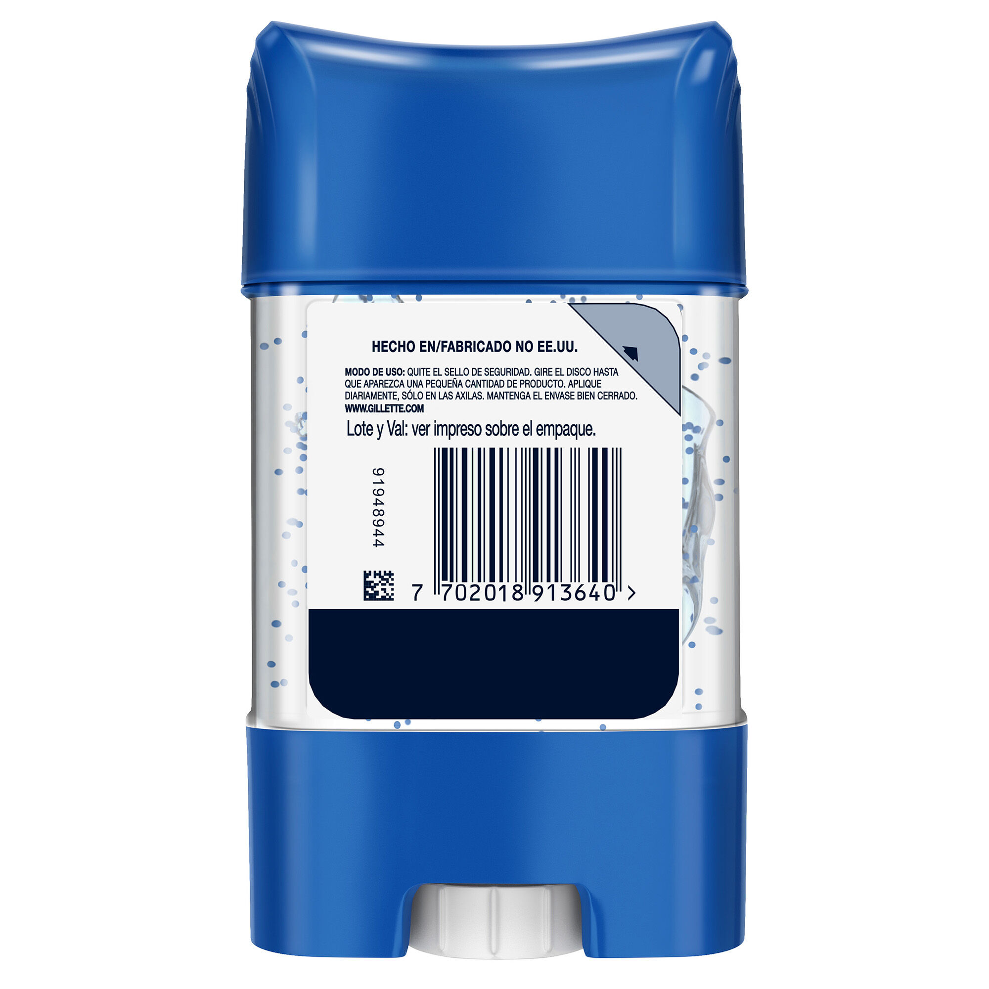 Desodorante Gel Power Beads Gillette 82.0 Gr