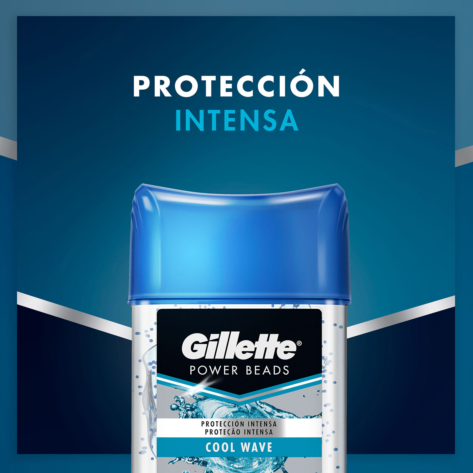 Desodorante Gel Power Beads Gillette 82.0 Gr