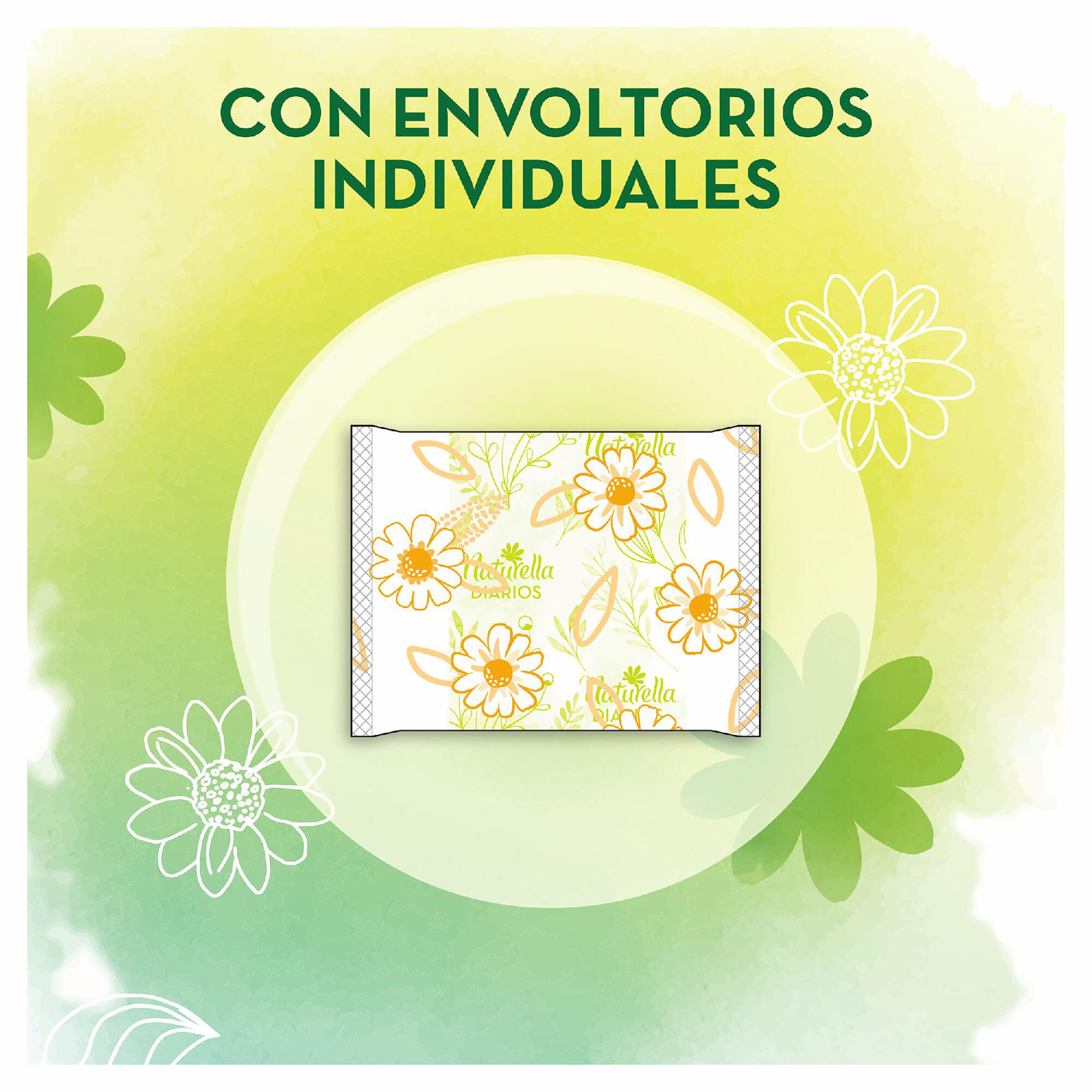 Protectores Diarios Manzanilla Naturella 18.0 Pza