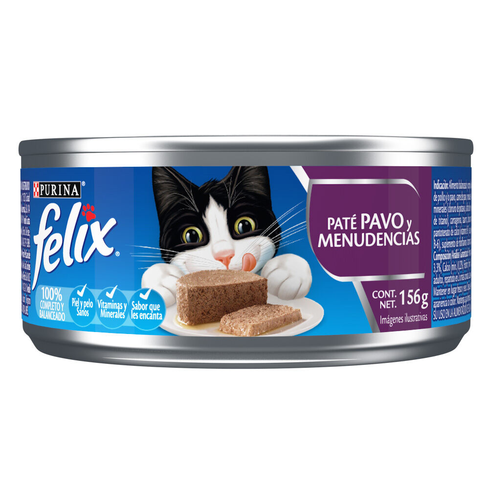 Comida Gato Pavo Menudencias Gato Felix 156 0 Gr