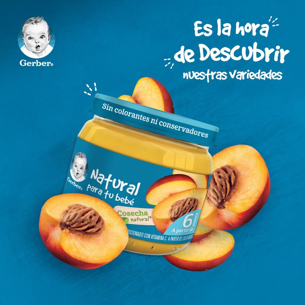 Papilla Durazno Eta 2 Gerber 113.0 Gr