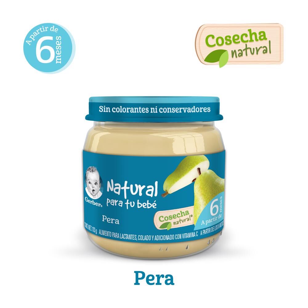 Papilla Pera Eta 2 Gerber 113.0 Gr