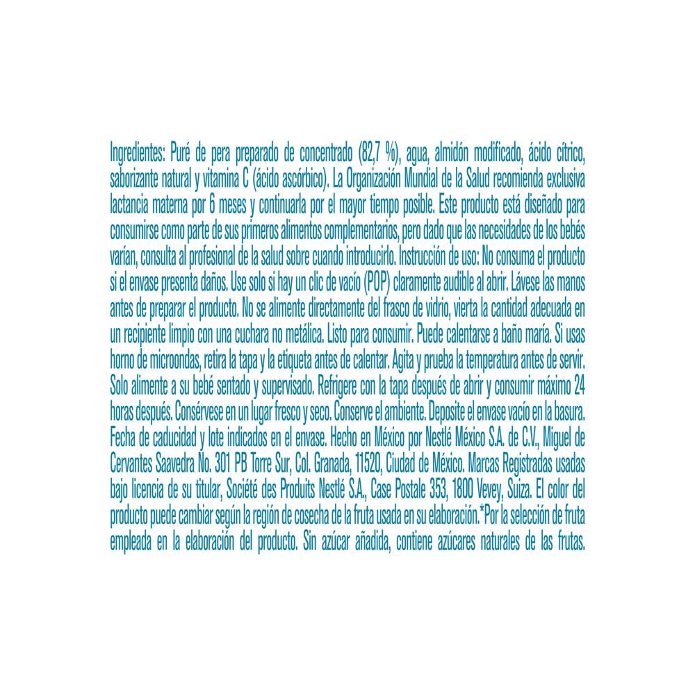 Papilla Pera Eta 2 Gerber 113.0 Gr