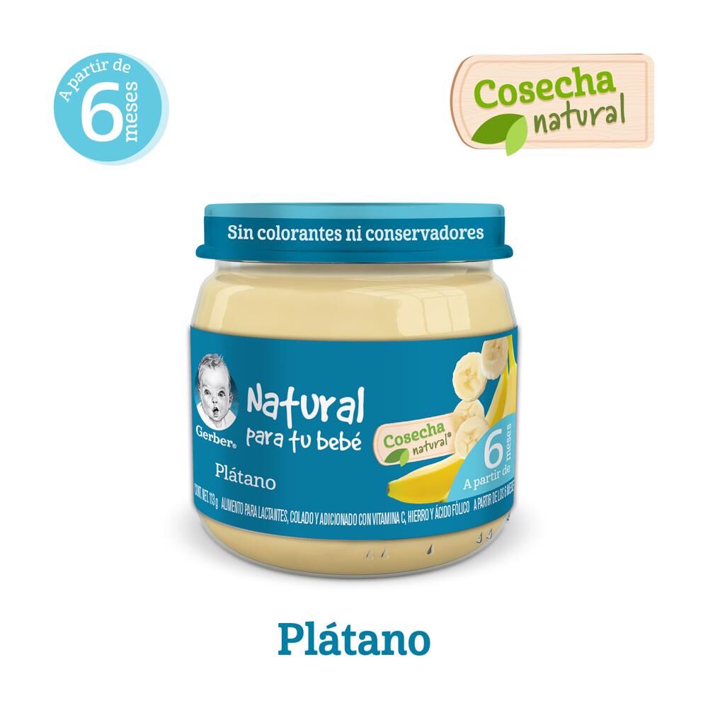Papilla Platano Eta 2 Gerber 113.0 Gr