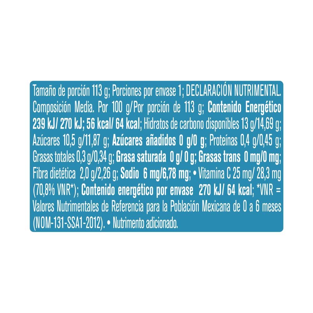 Papilla Fruta Tropical Eta 2 Gerber 113.0 Gr