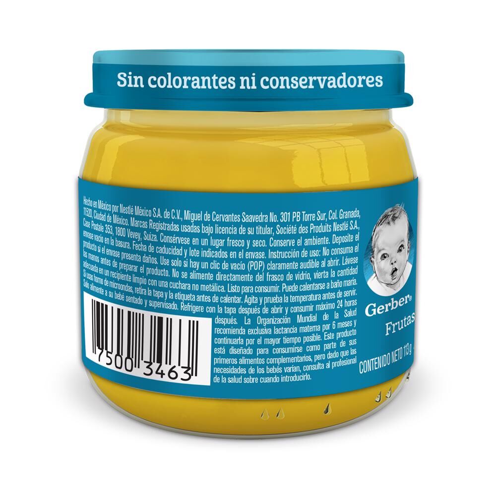 Papilla Frutas Mixtas Eta 2 Gerber 113.0 Gr
