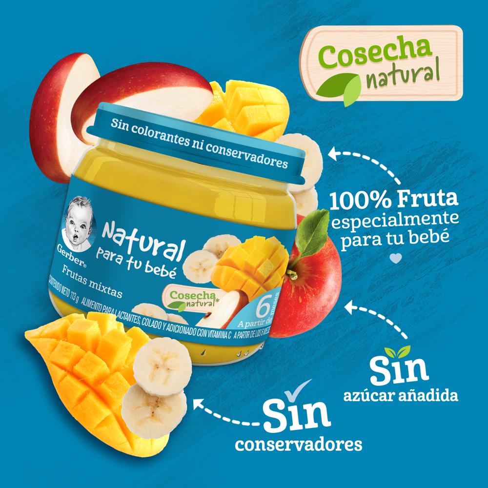 Papilla Frutas Mixtas Eta 2 Gerber 113.0 Gr