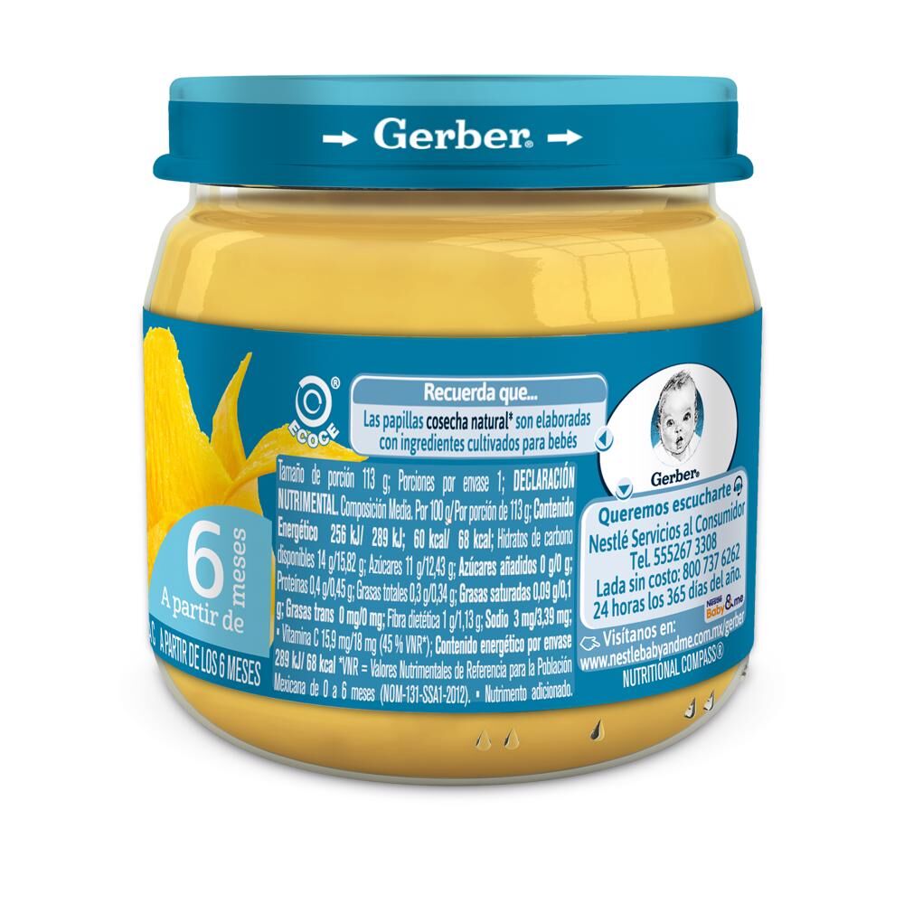 Papilla Mango Eta 2 Gerber 113.0 Gr