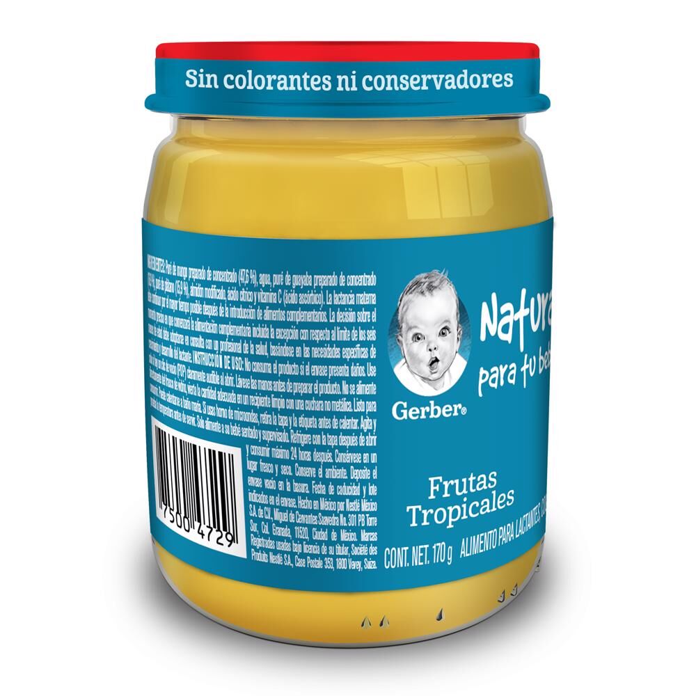 Papilla Fruta Tropical Eta 3 Gerber 170.0 Gr