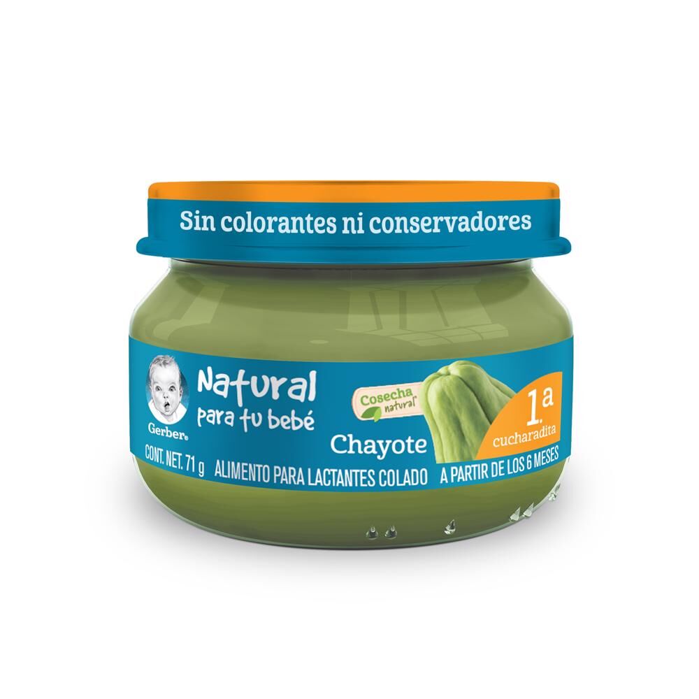 Papilla Chayote Eta 1 Gerber 71 0 Gr