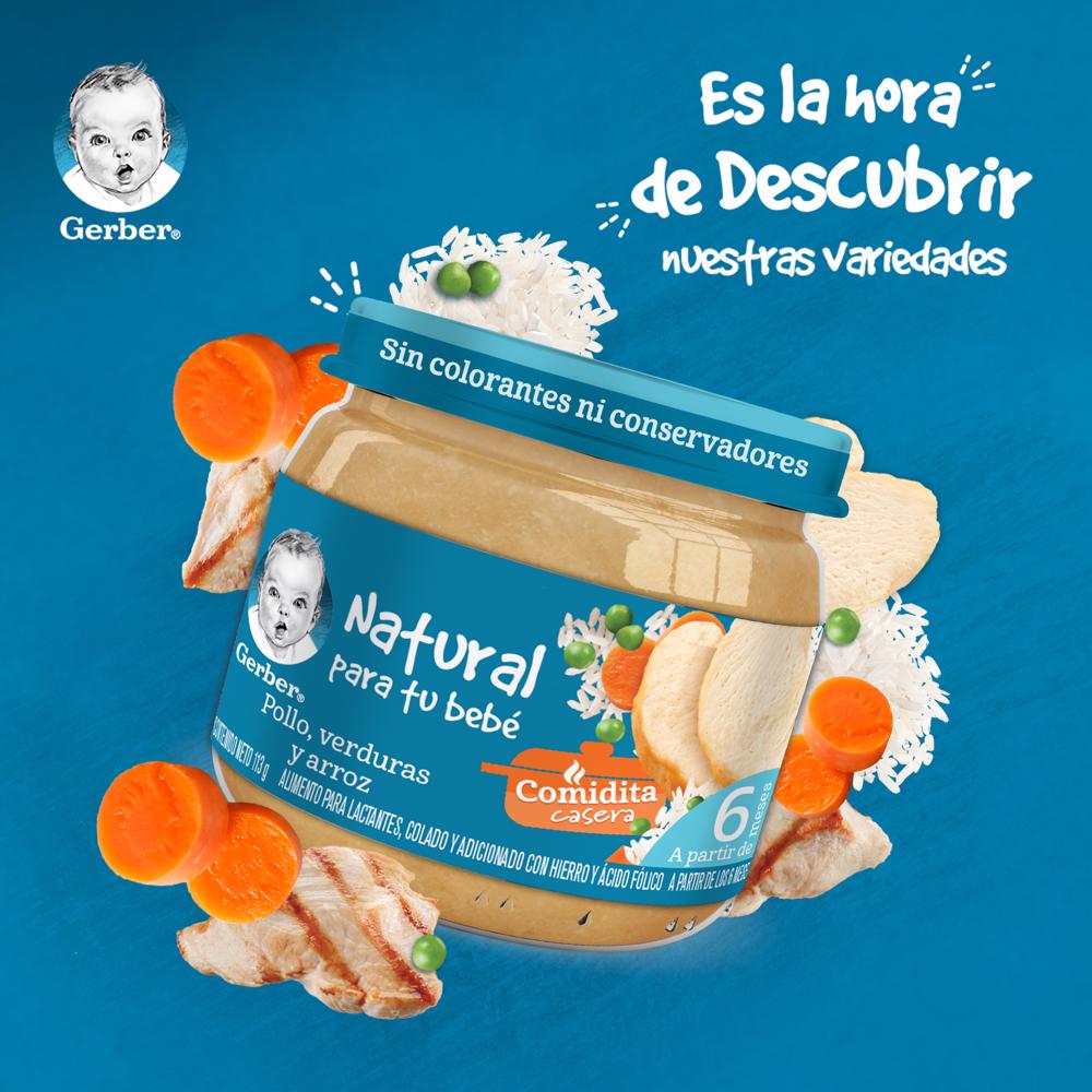Papilla Pollo&arroz Eta 2 Gerber 113.0 Gr