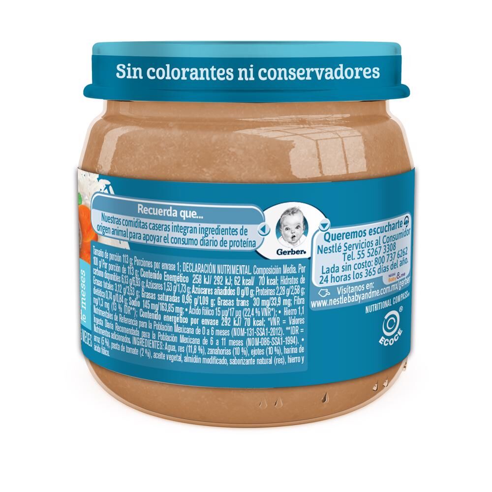 Papilla Res&arroz Eta 2 Gerber 113.0 Gr