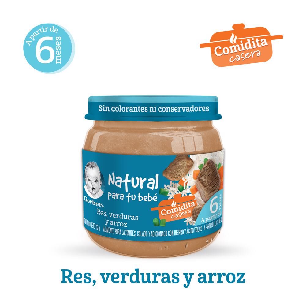 Papilla Res&arroz Eta 2 Gerber 113.0 Gr
