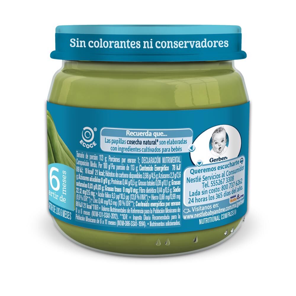 Papilla Chayote Eta 3 Gerber 113.0 Gr