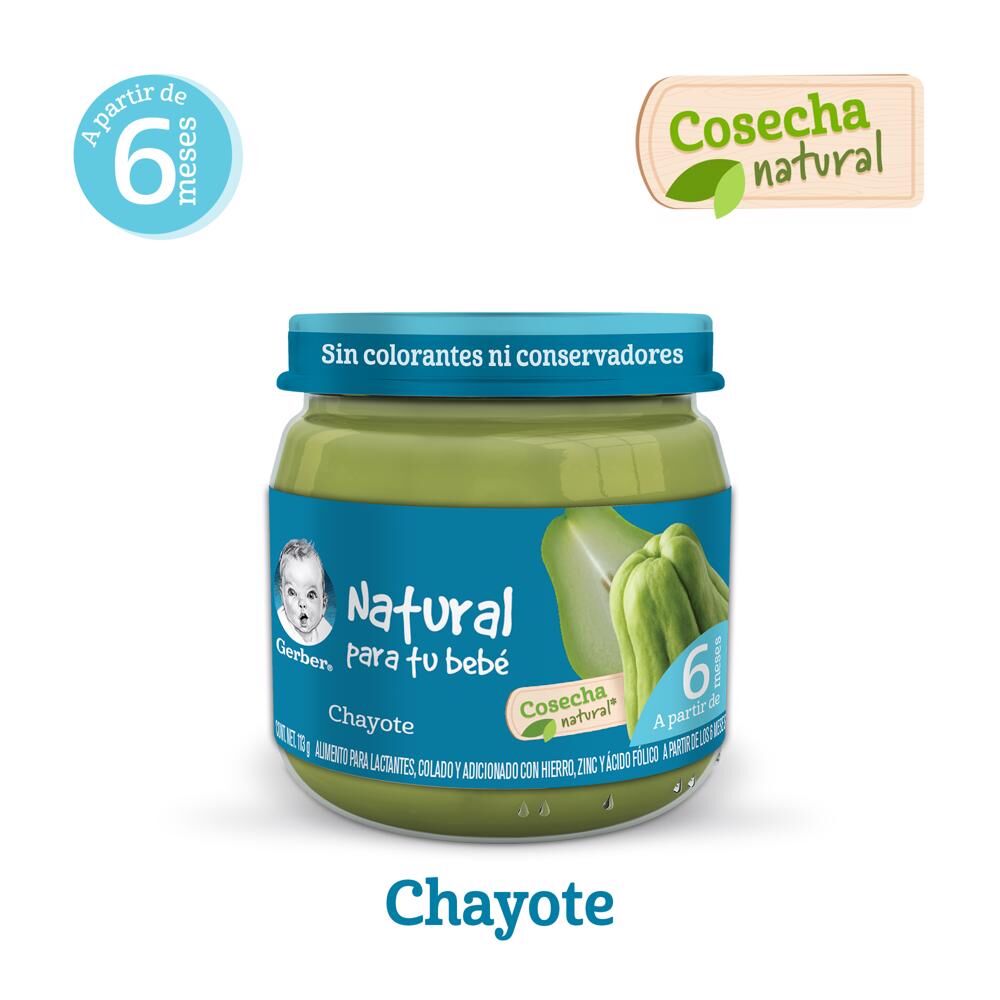 Papilla Chayote Eta 3 Gerber 113.0 Gr