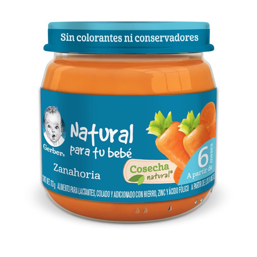 Papilla Zanahoria Eta 2 Gerber 113 0 Gr