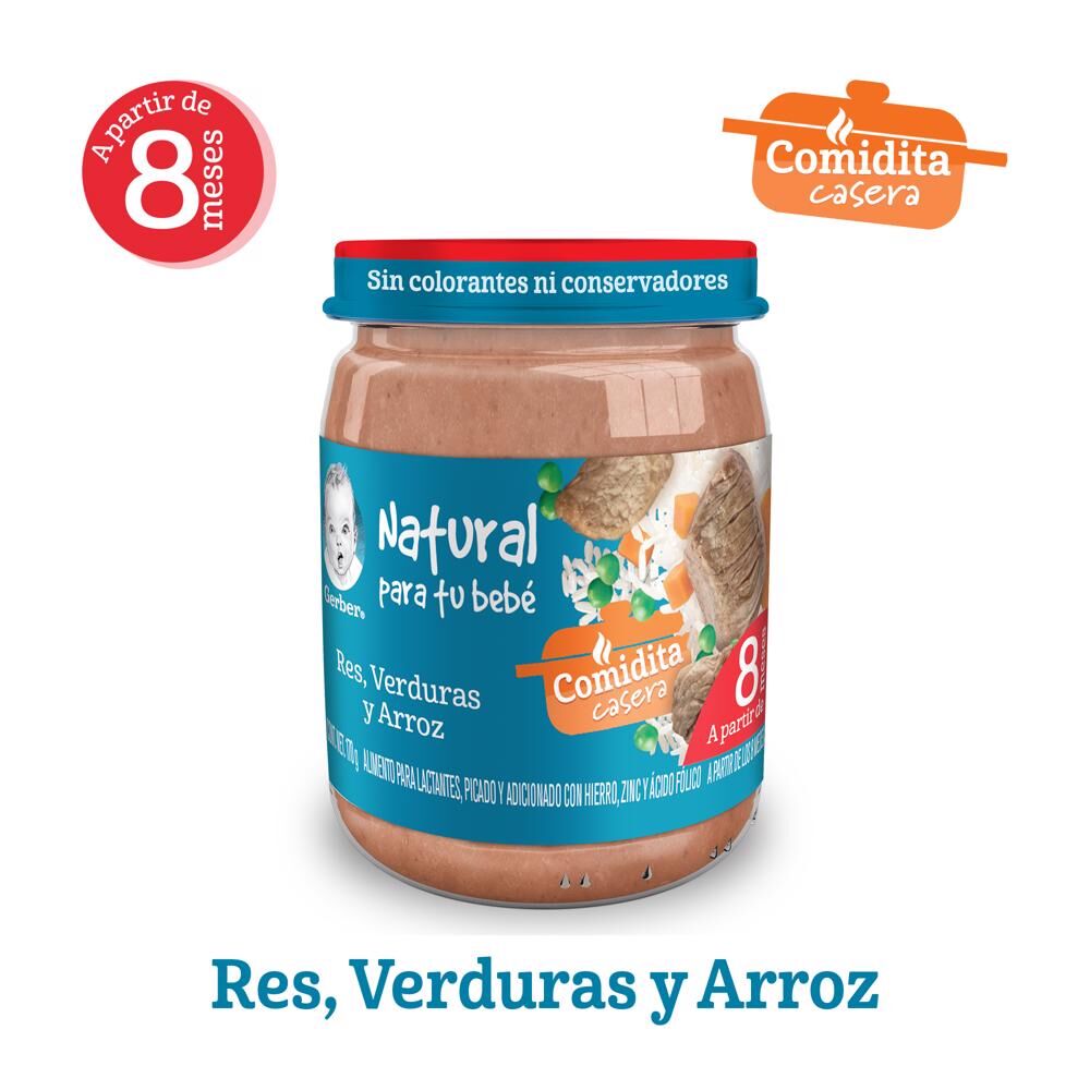 Papilla Res&arroz Eta 3 Gerber 170.0 Gr