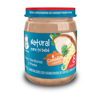 Papilla Pavo Pasta Eta 3 Gerber 170 0 Gr