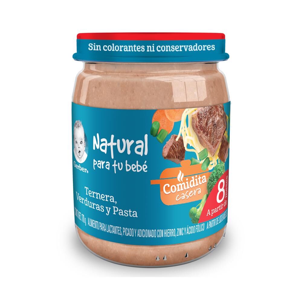 Papilla Verduras Pasta Eta 3 Gerber 170 0 Gr