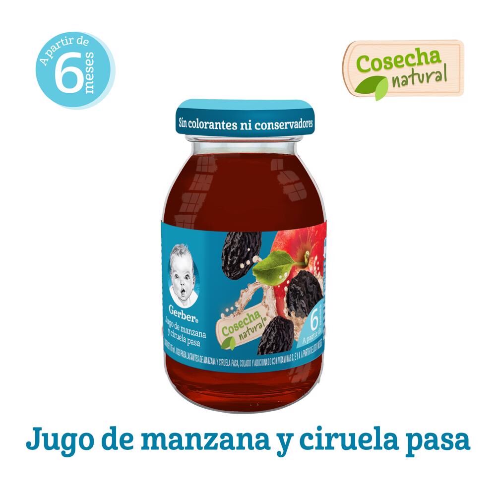 Jugo Manza Cirue 4 Aet Gerber 175.0 Ml