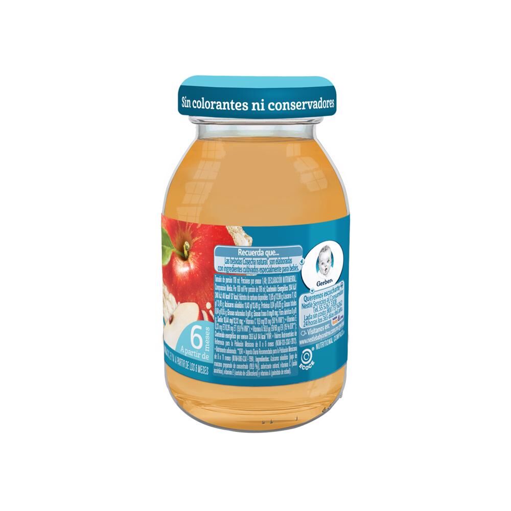 Jugo Manzana 4aet Gerber 175.0 Ml
