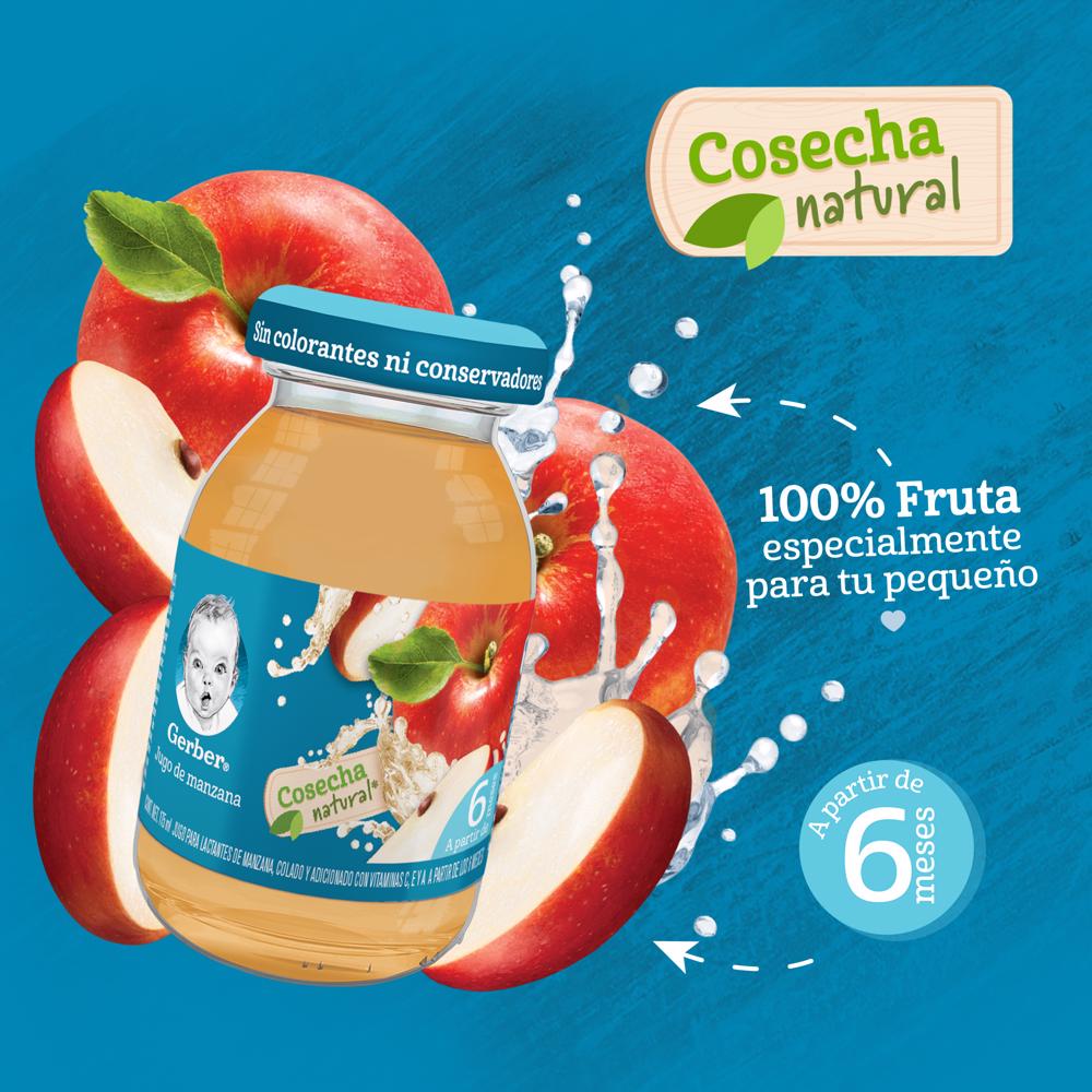 Jugo Manzana 4aet Gerber 175.0 Ml