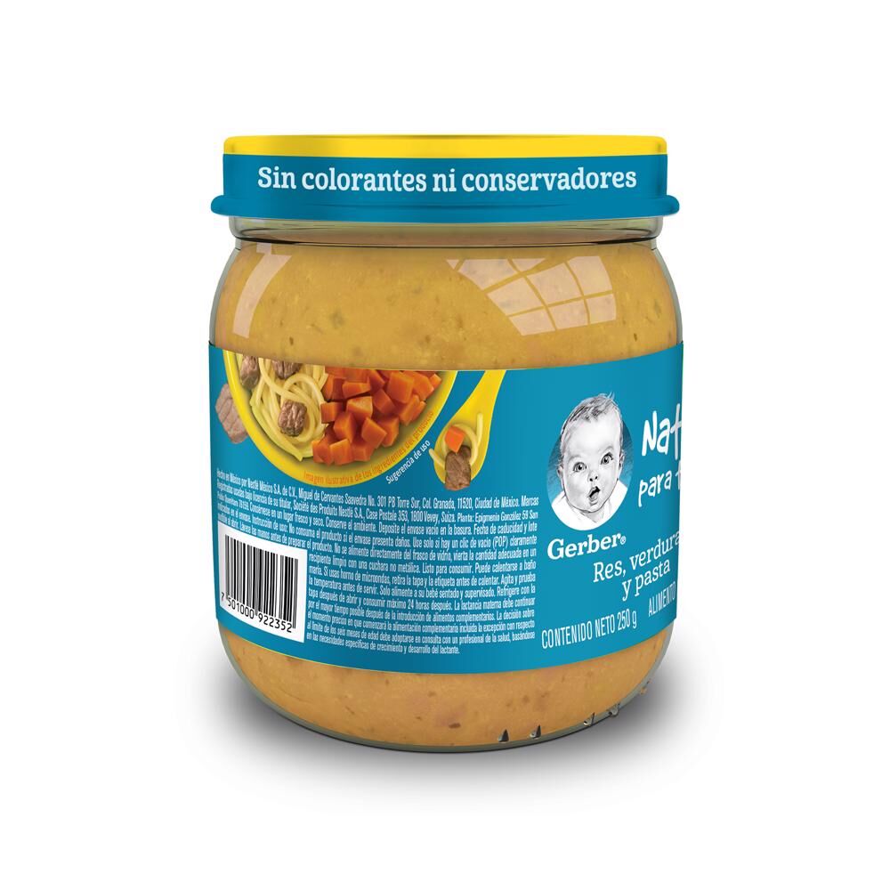 Papilla Pure Pasta Gerber Jr 250.0 Gr