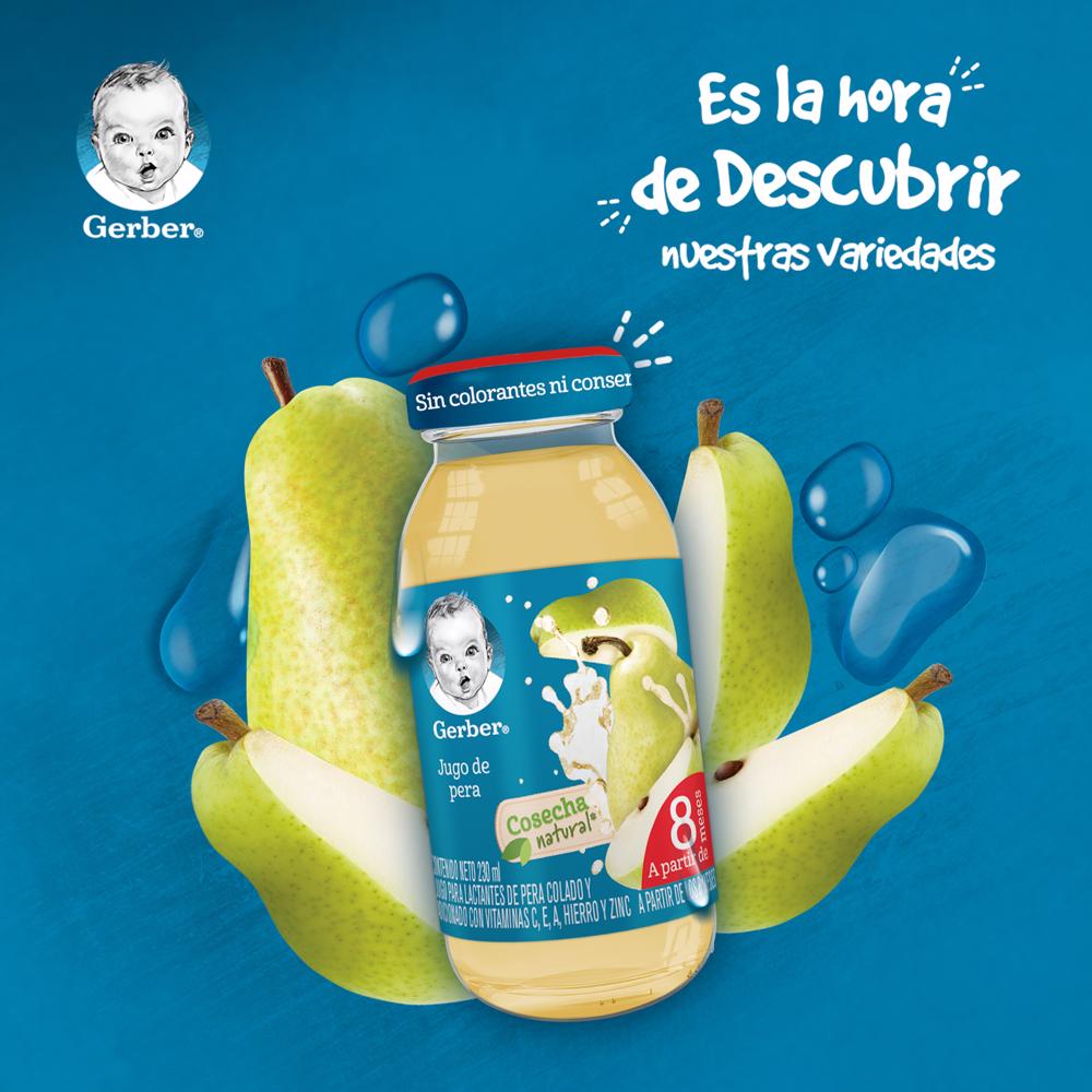 Jugo Pera 4 Aet Gerber 230.0 Ml