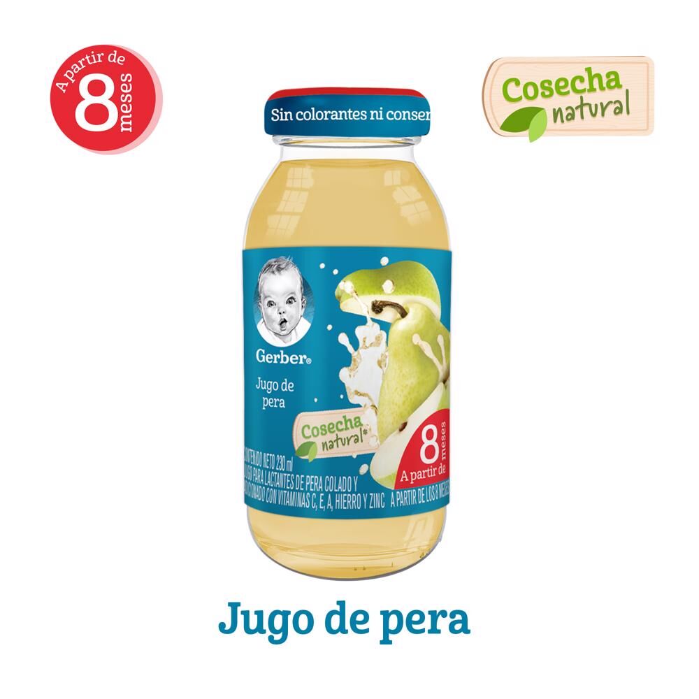 Jugo Pera 4 Aet Gerber 230.0 Ml