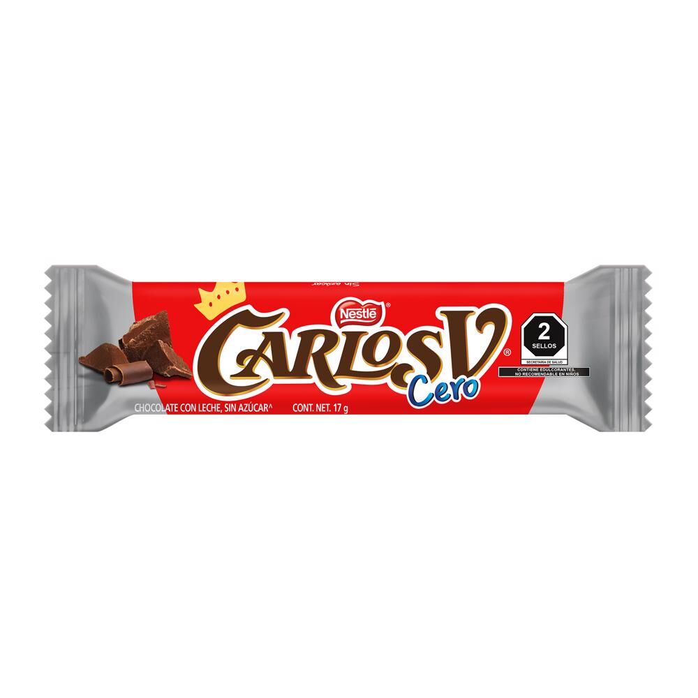 Chocolate Sin Azucar Carlos V 17.0 Gr