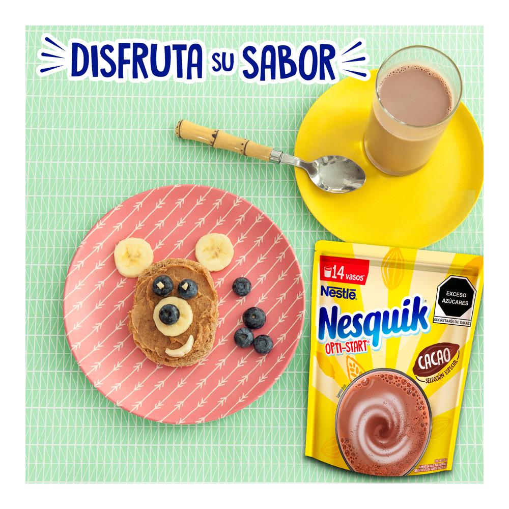 Bebida Chocolate En Polvo Opti Start Nesquik 200.0 Gr