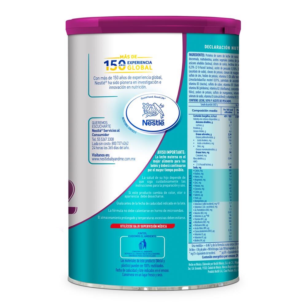 Leche Polvo Etapa 2 Nan 1.2 Kg