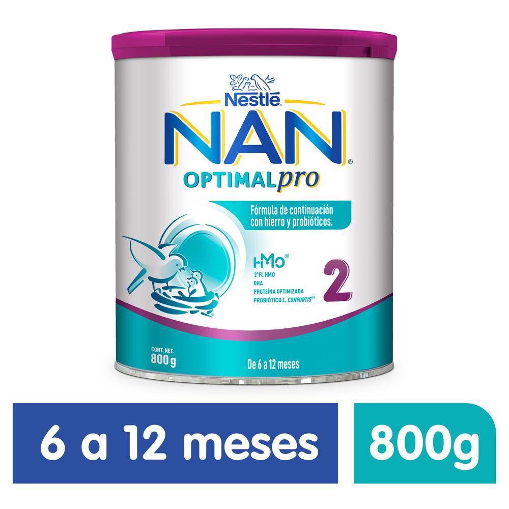 Leche Polvo Optipro Et 2 Nan 2 800.0 Gr