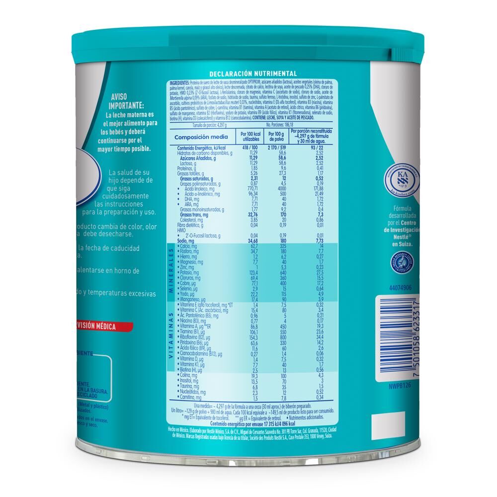 Leche Polvo Optipro Et 1 Nan 1 800.0 Gr