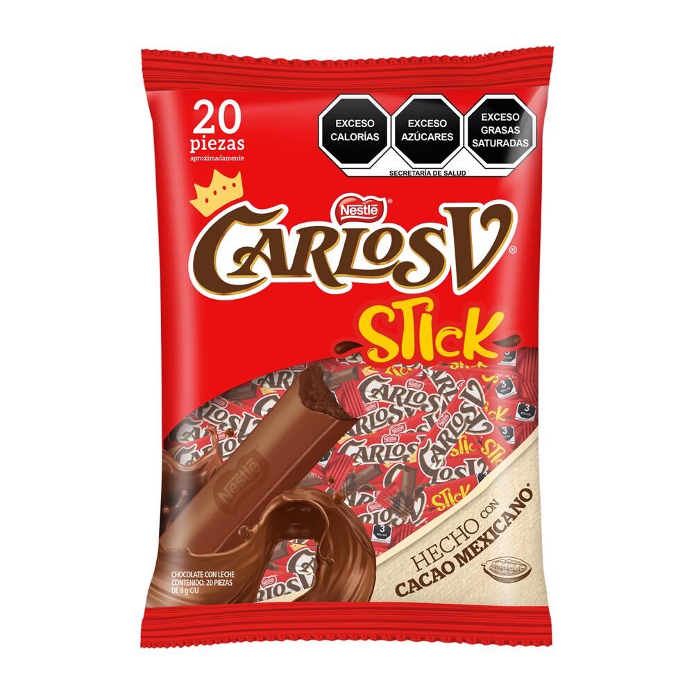 Bolsa Sticks Carlos V 14.0 Pza